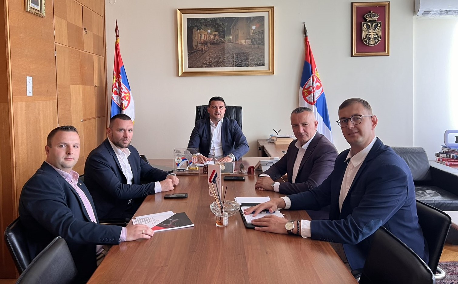 Саша Илић, директор Агенције за безбједност саобраћаја Републике Српске у посјети Агенцији за безбедност саобраћаја Републике Србије