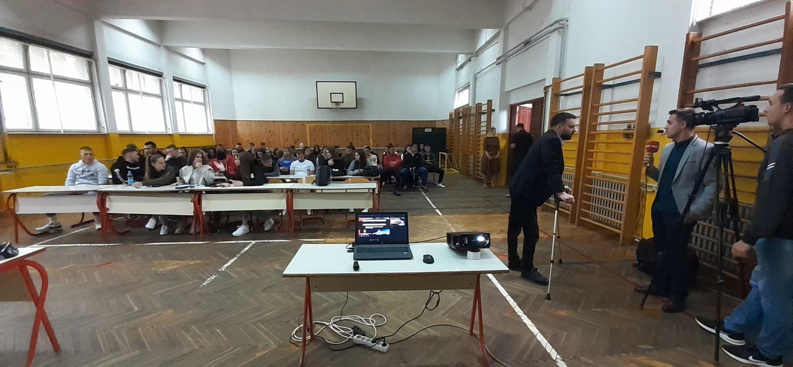 Предавање на тему „Безбједност младих у саобраћају“ одржано у Mашинској школи у Приједору