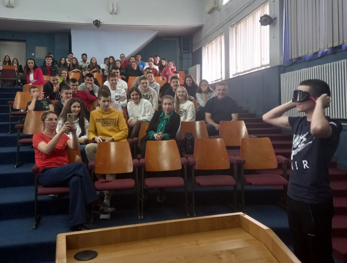 Предавање на тему „Безбједност младих у саобраћају“ одржано у Teхничкој школи у Бањој Луци