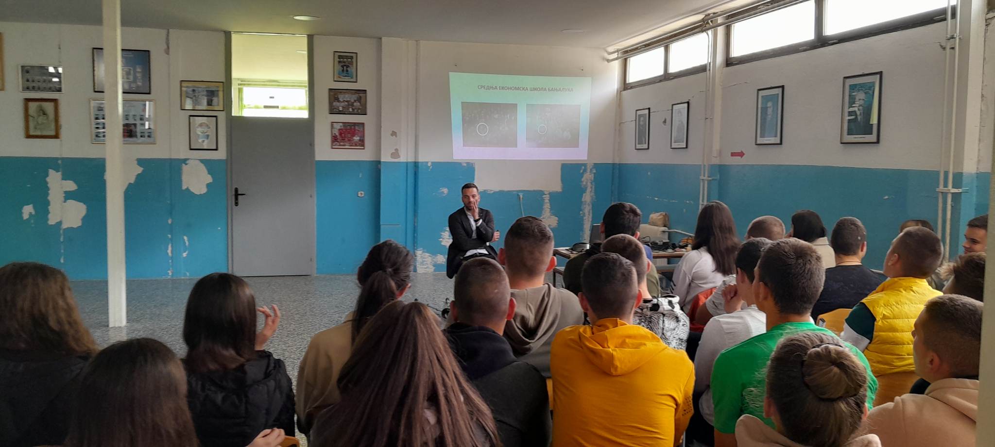  Предавање на тему „Безбједност младих у саобраћају“ одржано у ЈУ СШЦ „Светозар Ћоровић“ у Љубињу